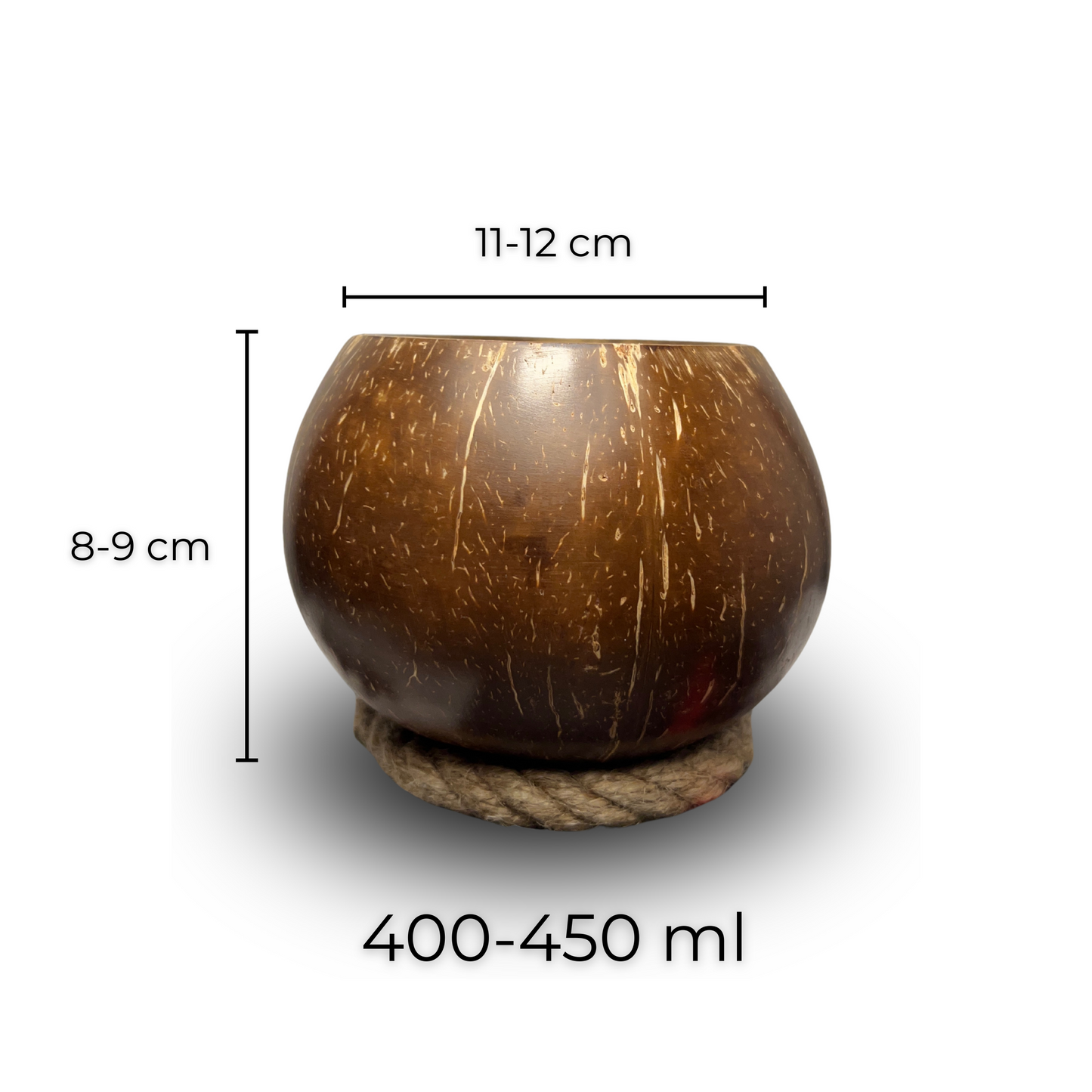 Hindistan Cevizi Mum 450 gr - Hindistan Cevizi Kokulu Soya Mum