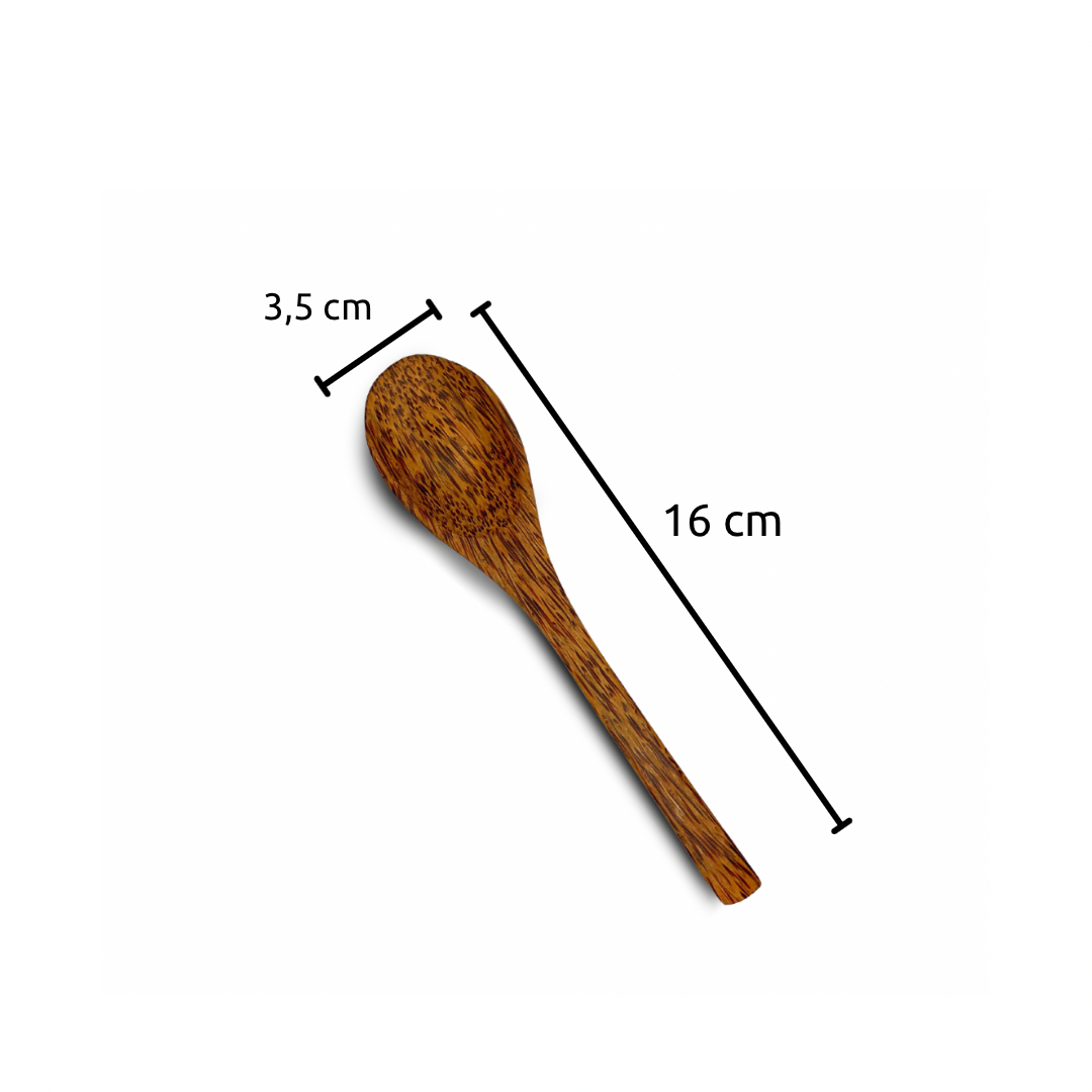 Wooden Spoon - 2 Pieces - Bowl Spoon